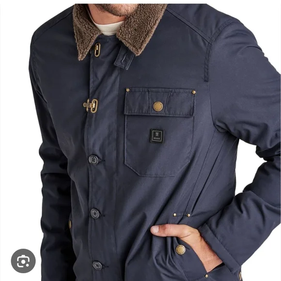 Roark Axeman Navy Blue Jacket SIZE MEDIUM - Picture 2 of 9